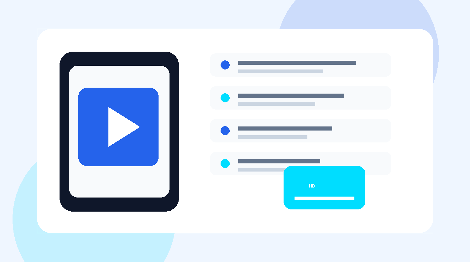 Baixar video Douyin HD illustration
